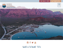 Tablet Screenshot of marinapuertoescondido.com